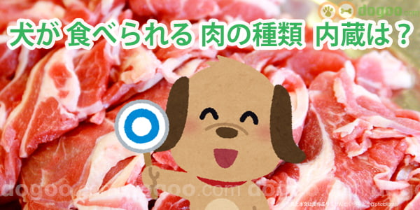 犬が食べられる肉の種類 内臓は 調理する方法 犬のq A集 Dogoo Com