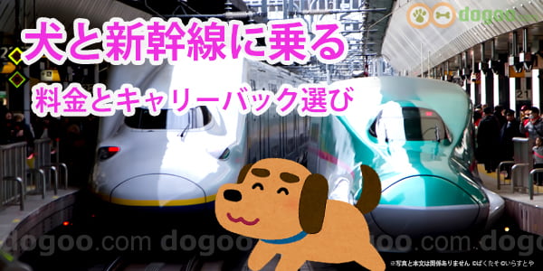 犬と新幹線に乗る 料金とキャリーバック選び 安心させる方法 犬のq A集